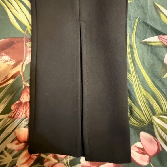 Black pants with front slits - Picture 5 of 7